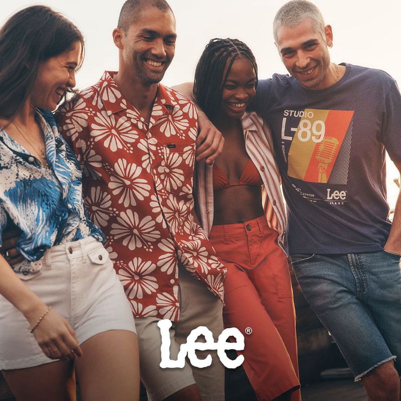 Lee men's campaign photograph