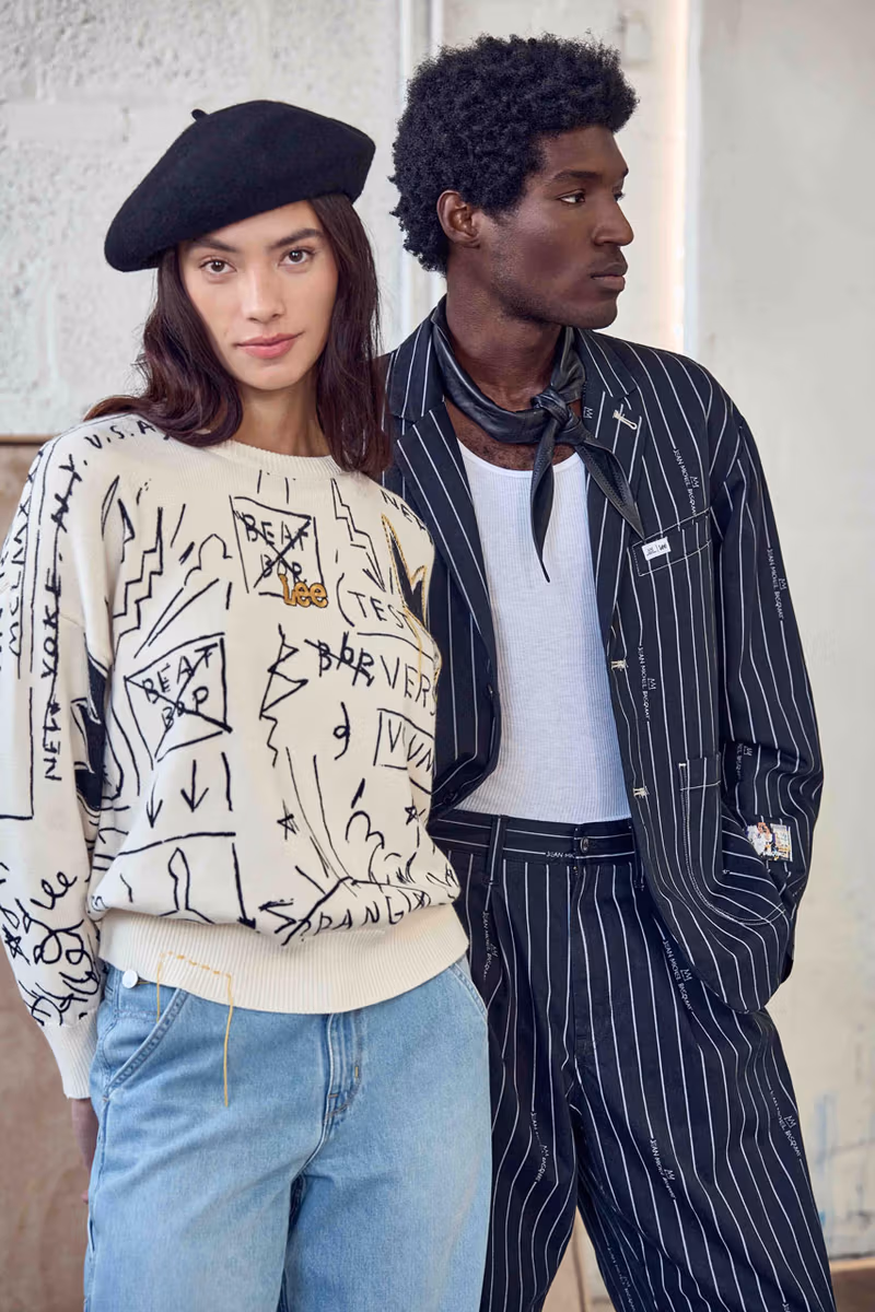 Lee × Basquiat capsule lookbook