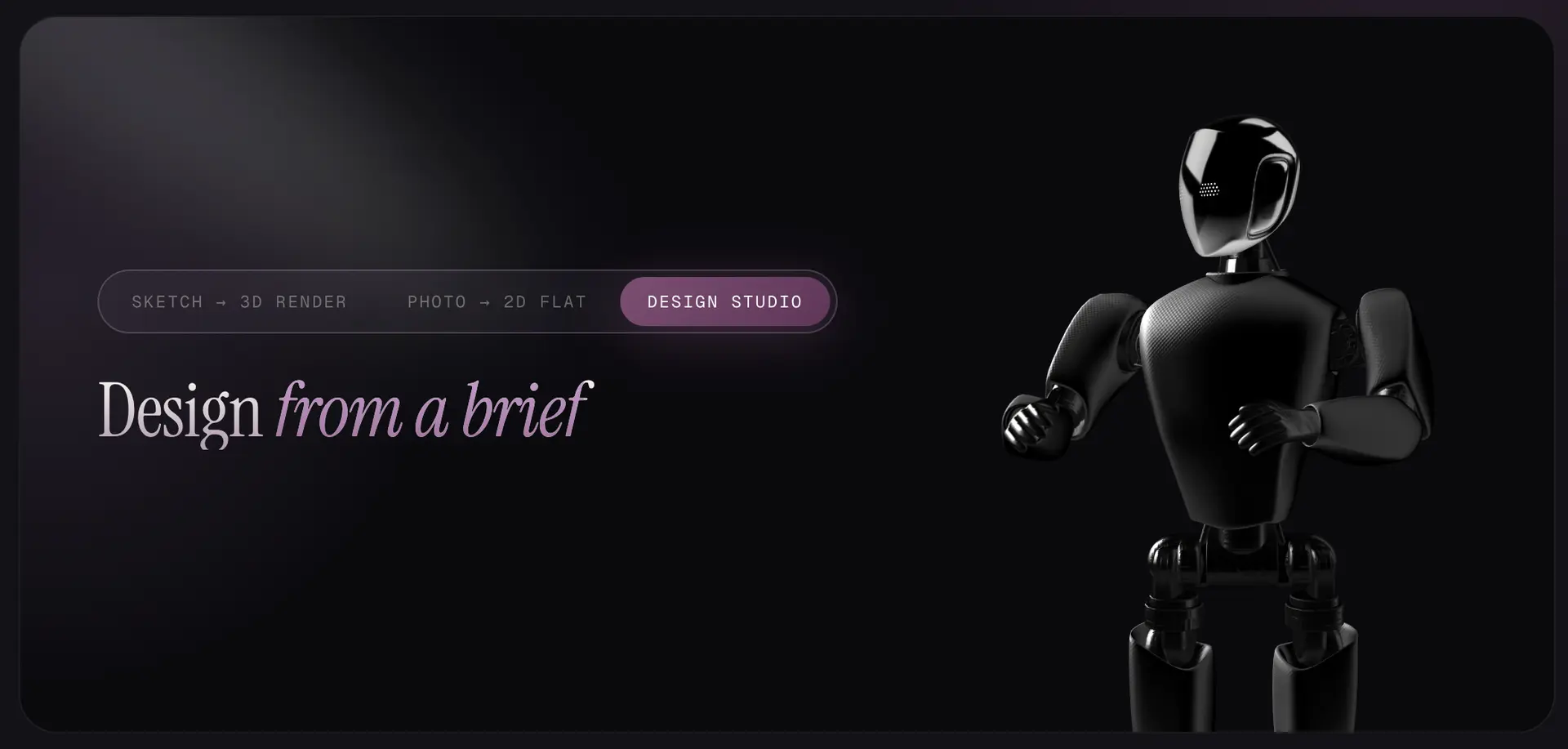 Sha3D.Studio interface